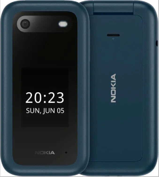 Nokia 2660 Flip Dual-SIM Original 4G LTE 5.0MP Flip Mobile Phone 2.8&Prime;