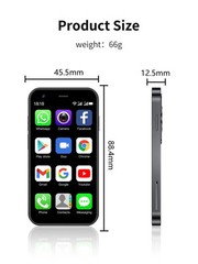Unlocked SERVO P60 PRO Mini Android Smartphone 3.0&Prime; Dual SIM GPS 2GB+16GB Phones