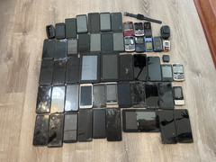 50 Phones & Electronics Used Samsung Amazon LG Apple Fiip E-Scrap Used Parts