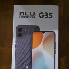 BLU G35 Smartphone Black Android Unlocked Dual SIM 4G LTE. AT&T Mobile Phone.