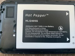 Hot Pepper Tepin+ HPPL63A Android Smartphone Untested For Parts or Repair