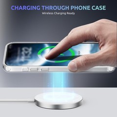 Crystal Clear for iPhone 14 Pro Max case, Anti-Yellowing, Shockproof Slim Clear