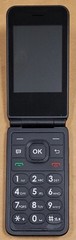 Cricket Debut Flex / Tinno U1030AC – Gray ( Cricket ) 4G VoLTE Flip Phone