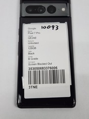 FOR PARTS – Google Pixel 7 Pro – 128GB – Black – Unlocked – GE2AE – 10093