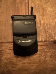 Rare Collectors Motorola Startac Digital Comcast Flip Cell Star Tac Phone
