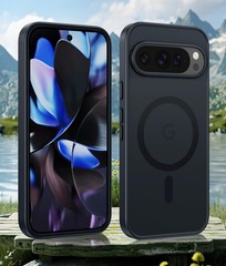 Google Pixel 10 Pro XL/Pixel 9 Pro XL Case: Magnetic Matte Shockproof Rugged Cov