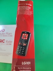 LG101 Virgin Mobile Slim Talk & Text Cell Phone New LG101 PAYLO
