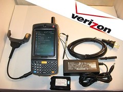 SYMBOL MOTOROLA MC7598-PZFSKQWA9WR 2D BARCODE *VERIZON CELLULAR QWERTY CLEAN ESN