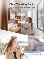 5G & 2.4G Indoor/Outdoor Security Camera for Home, Baby/Elder/Dog/Pet Camera wit
