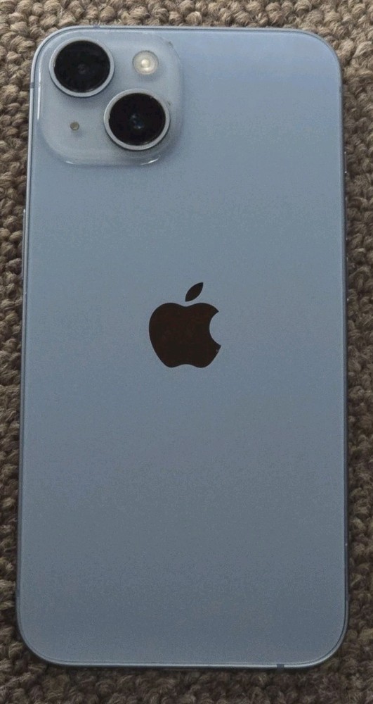 Apple iPhone 14 128 GB Blue Unlocked MPVH3LL/A *READ DETAILS* Great Phone