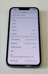Apple iPhone 13 Pro – 256gb – Blue – Unlocked – Battery 76%