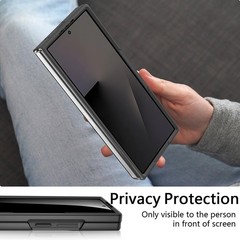KEKBOXQ Privacy Case for Samsung Z Fold 7, Full Body Cover with Anti-Peeping Scr