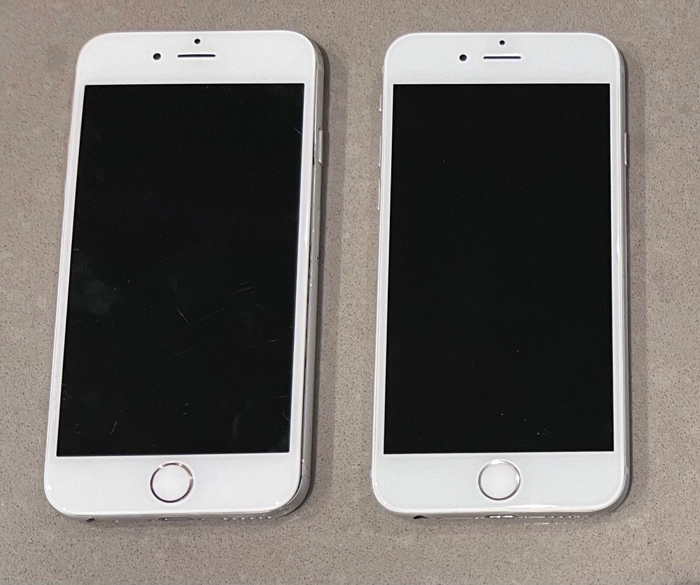 As-is Defective Lot Apple iPhone 6 A1549 A1586 – Silver –