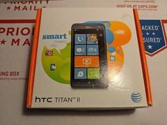 HTC Titan II – 16GB – Blue Gray (AT&T) Smartphone