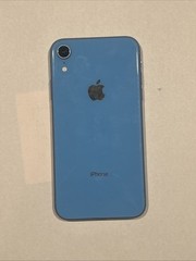 Apple iPhone XR, Unlocked, 64gb, Blue, Battery Health 79% Good Conditions