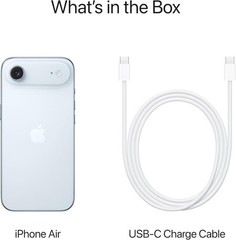 New – Open Box – Apple iPhone Air 256GB Sky Blue model A3260 – US Reseller Flex