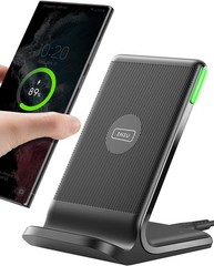15W Fast Wireless Charger for iPhone 17 16 15 14 13 Pro Max, Samsung Galaxy S25