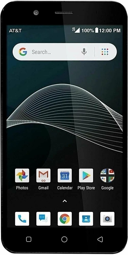 New AT&T Axia QS5509A 16GB 5.0&Prime; 5MP 4G LTE AT&T Dark Blue Smartphone