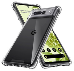 For Google Pixel 7 Pro Clear Case Premium Quality Transparent TPU Bumper Crystal