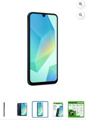 Samsung Galaxy A16 5G Triple Camera 128GB Black Cricket Android 14 Super AMOLED