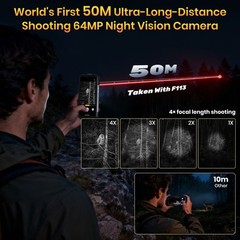 FOSSiBOT F113 5G 4G Rugged Smartphone Android 15 Octa Core Night Vision Outdoors