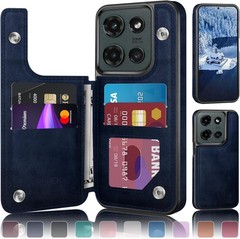 Moto G 5G 2025/Moto G 5G 2026 Case Wallet with Card Holder, Light Brown
