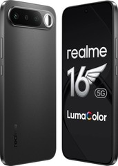 realme 16 5G (Black, 256 GB 12GB RAM) Dimensity 6400 Turbo 6.57&Prime; Gobal Version.