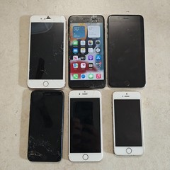 LOT OF 6 Mixed Apple iPhones For Parts Repair – ASIS #4007