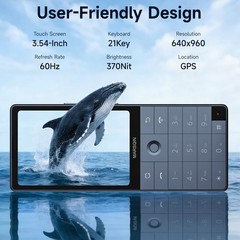 Unlocked QIN F25 4G Android 14 Smartphone Dual SIM Phone QWERTY Keyboard Mobile