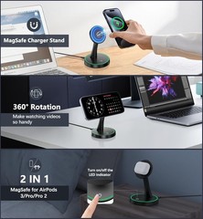 15W Wireless Fast Charger Pad for iPhone 17/16/15/14/13/12 Series