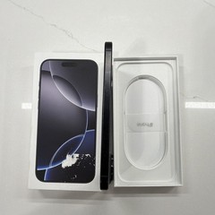 Apple iPhone 16 Pro Max 512GB Black Titanium with box read description