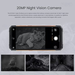 HOTWAV Cyber 18 Outdoor Smartphone 20GB+256GB 6,75 in Phone Android 16 64MP GPS