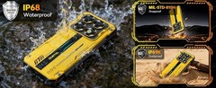 OUKITEL WP60 Rugged Smartphone 5G 10000mAh Android Phone 7.2 in 36GB+512GB