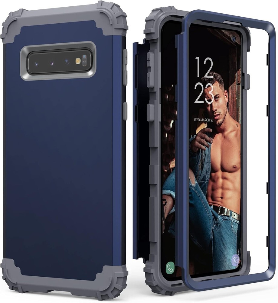 For Samsung Galaxy S10 Case Dual Layer Hybrid Slim Cover Bumper Protective NEW