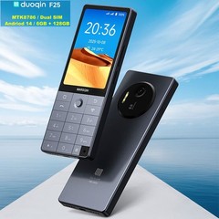 Global QIN F25 4G Android 14 Smartphone Dual SIM Phone Octa Core Keyboard Mobile