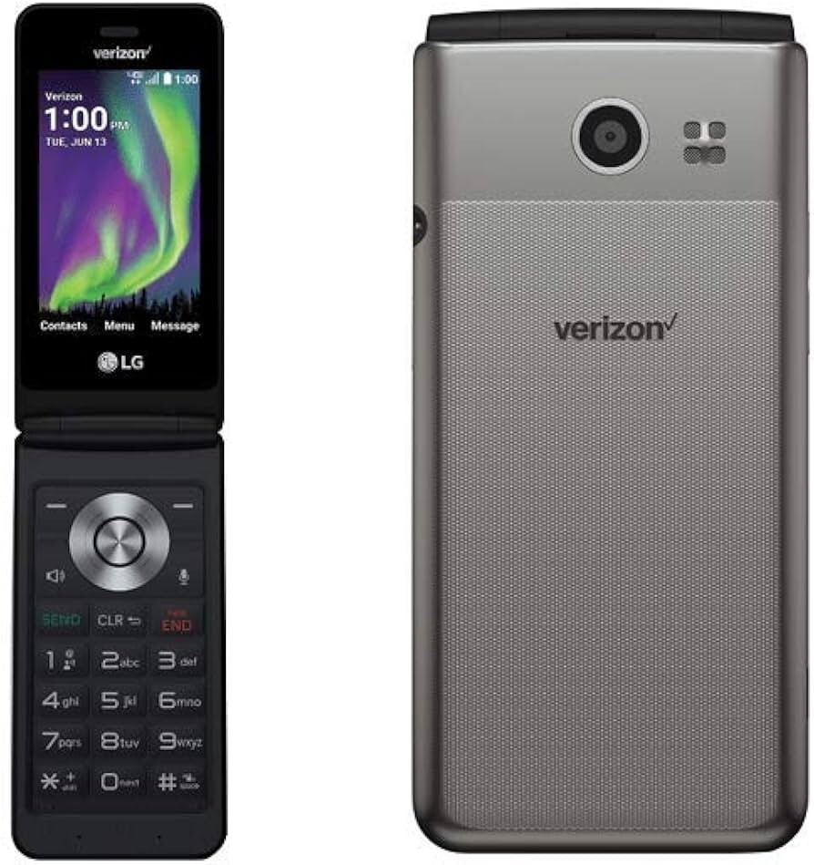 LG Exalt LTE VN220 4G VoLTE (Verizon) Flip Phone US Mobile Kosher