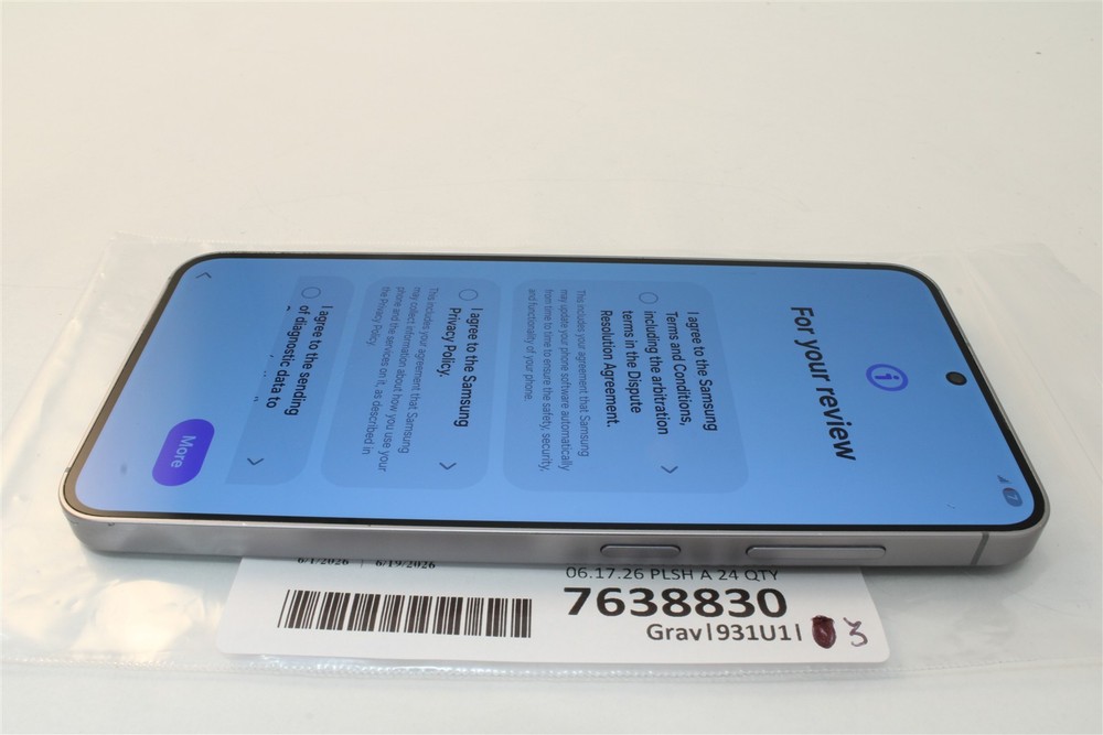 Samsung Galaxy S25 Gray – Unlocked AT&T T-Mobile Verizon w/ 100% batt! 7638830
