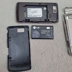 LG VX9600 Versa Verizon CHROME BEZEL Touch Screen Cell Phone 3G *Read*