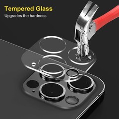 3 Pack Camera Lens Protector for iPhone 14 Pro 6.1&Prime; & Pro Max 6.7&Prime;