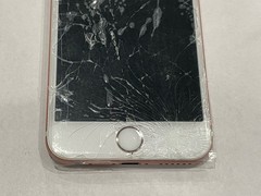 Apple iPhone 6s 32GB A1633 (Metro PCS) Rose Gold – Damaged – Cracked Screen