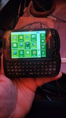 Samsung Brightside Verizon parts USED QWERTY Keyboard touch screen scratches