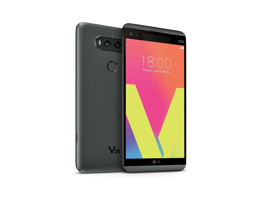 LG V20 – 64GB – Titan (AT&T) Smartphone – READ