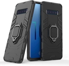 For Samsung Galaxy S10 – 4G Case Double-layer Protection Military-Grade-Black