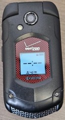 Vintage Kyocera Verizon KYOE4520NCPTT Flip Cell Phone, Black « O2B » Works Great!!