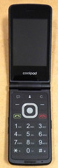 Coolpad Snap 3312A – Black ( Sprint ) 4G LTE Android Flip Smartphone