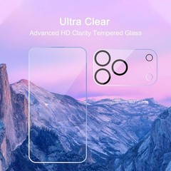 6.9 inch 3 Pack Screen Protector for iPhone 17 Pro Max + Camera Lens Protector
