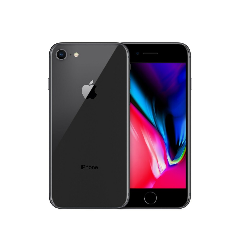 Apple iPhone 8 – 64GB – Black (Sprint) A1863 (CDMA + GSM)