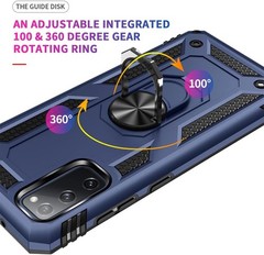 Shockproof Protective Phone Case for Samsung Galaxy S20 FE, Blue, HD Screen Prot