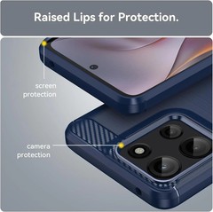Moto G 2025/2026 Case: Shock-Absorption Flexible TPU Rubber Protective Cover