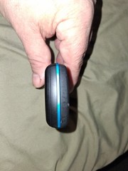 LG CF360 AT&T Slider Phone Blue Black Used Works